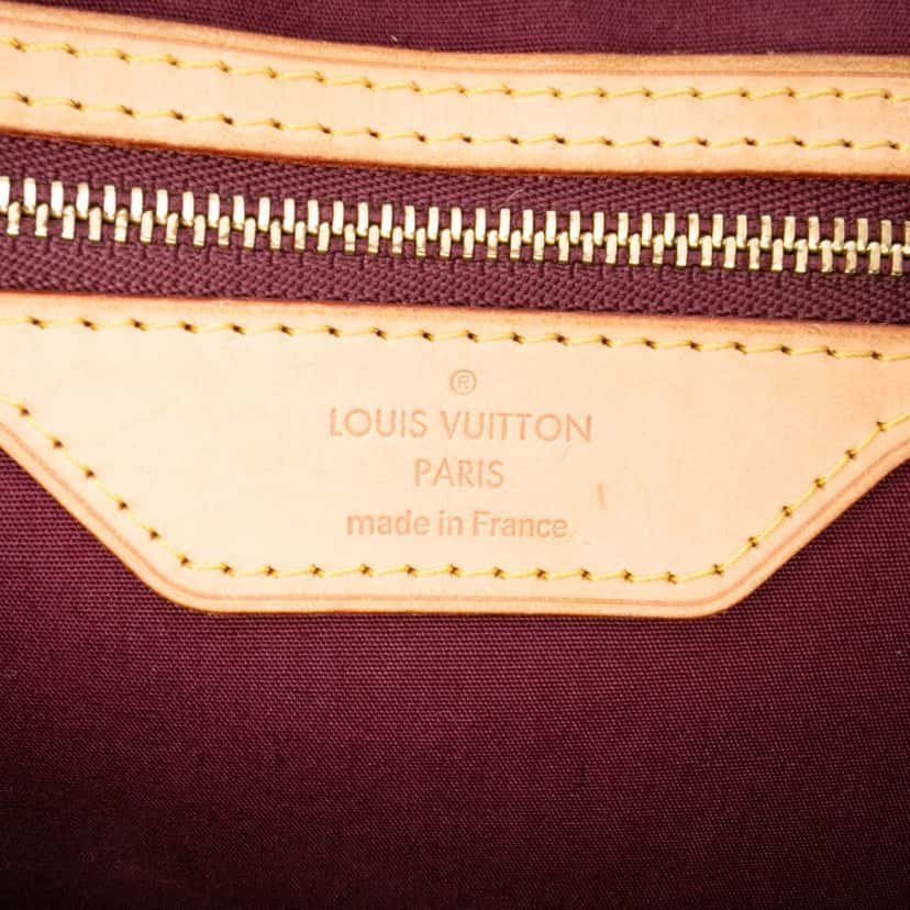 Louis Vuitton Monogram Vernis Brea MM Red Leather Good condition - Box View