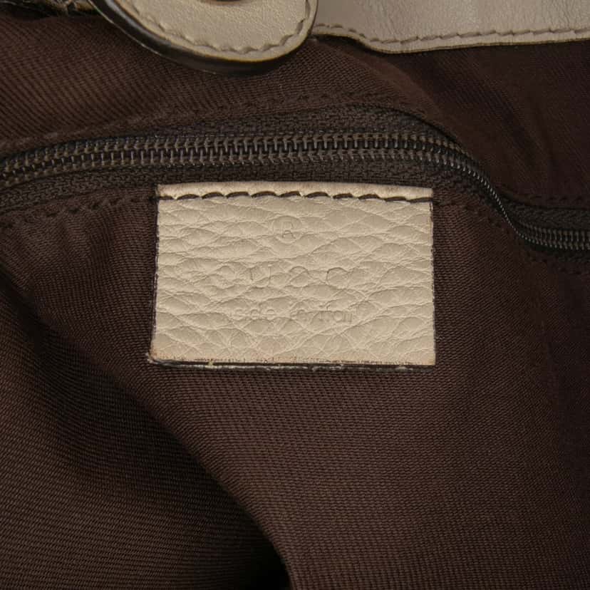 Gucci Medium GG Canvas Oliver Pug Tote Brown Canvas Fair condition - Box View