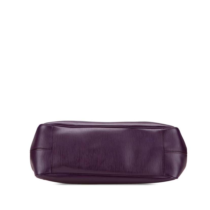 Louis Vuitton Epi Passy GM Purple Leather Good condition - Inside View