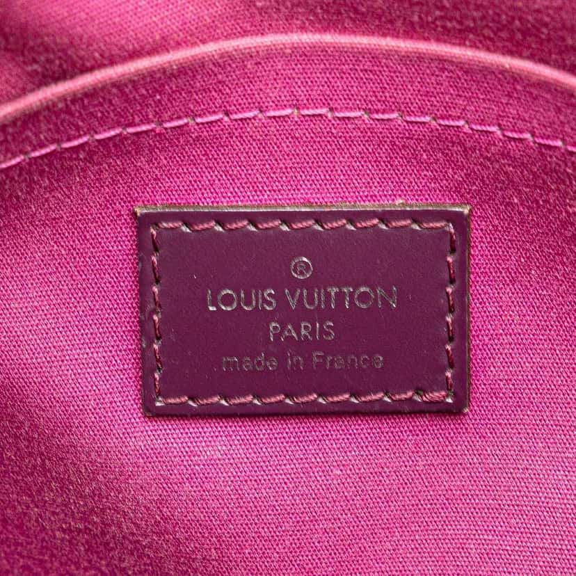 Louis Vuitton Epi Passy GM Purple Leather Good condition - Box View