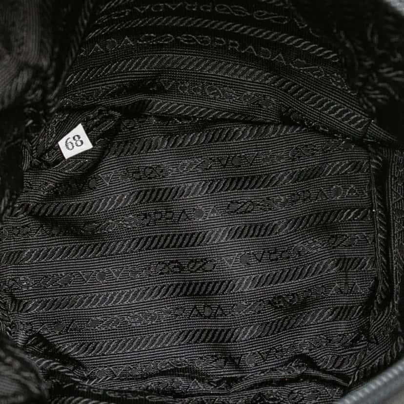 Prada Mini Tessuto Backpack Black Good condition - Model View