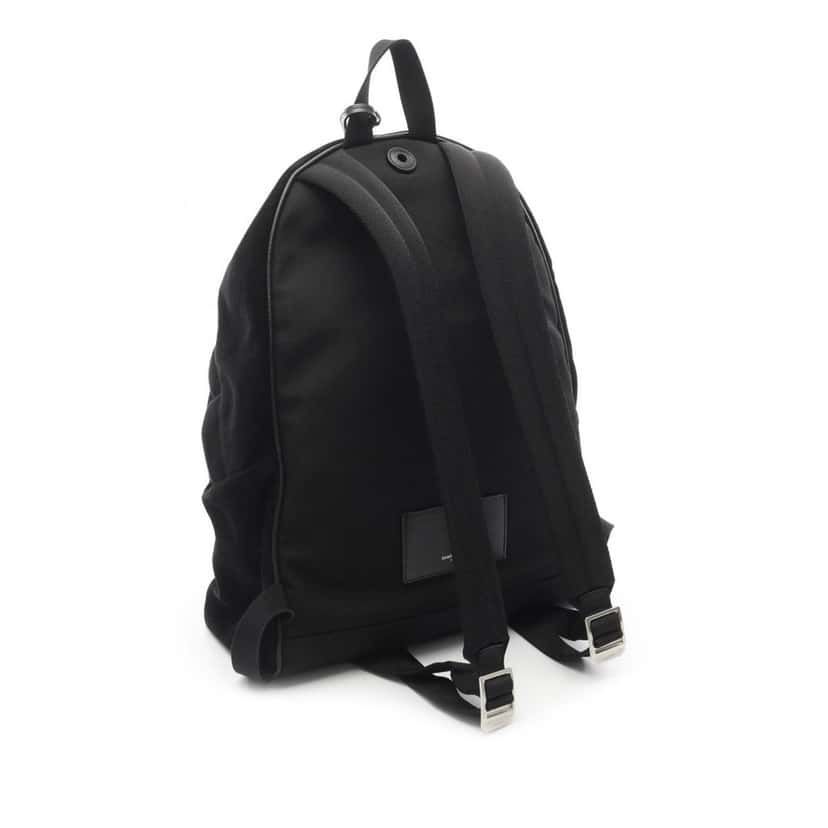 Saint Laurent Corduroy City Backpack Black Velvet Good condition - Back View