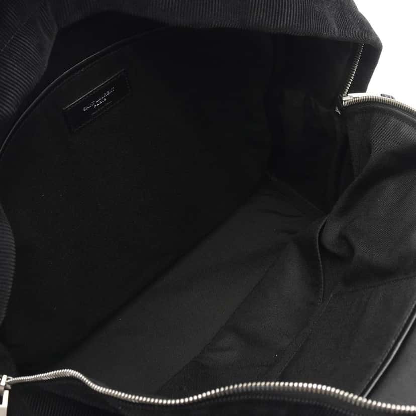 Saint Laurent Corduroy City Backpack Black Velvet Good condition - Inside View