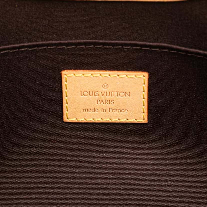Louis Vuitton Monogram Vernis Roxbury Drive Purple Leather Good condition - Box View