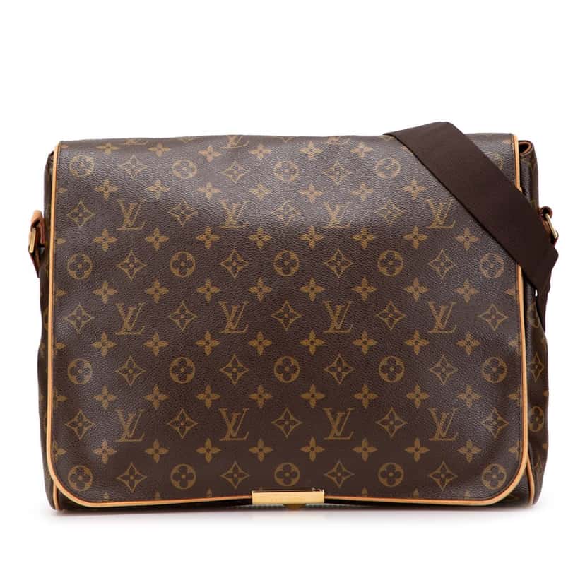 Louis Vuitton Monogram Abbesses Brown Canvas Fair condition - Front View