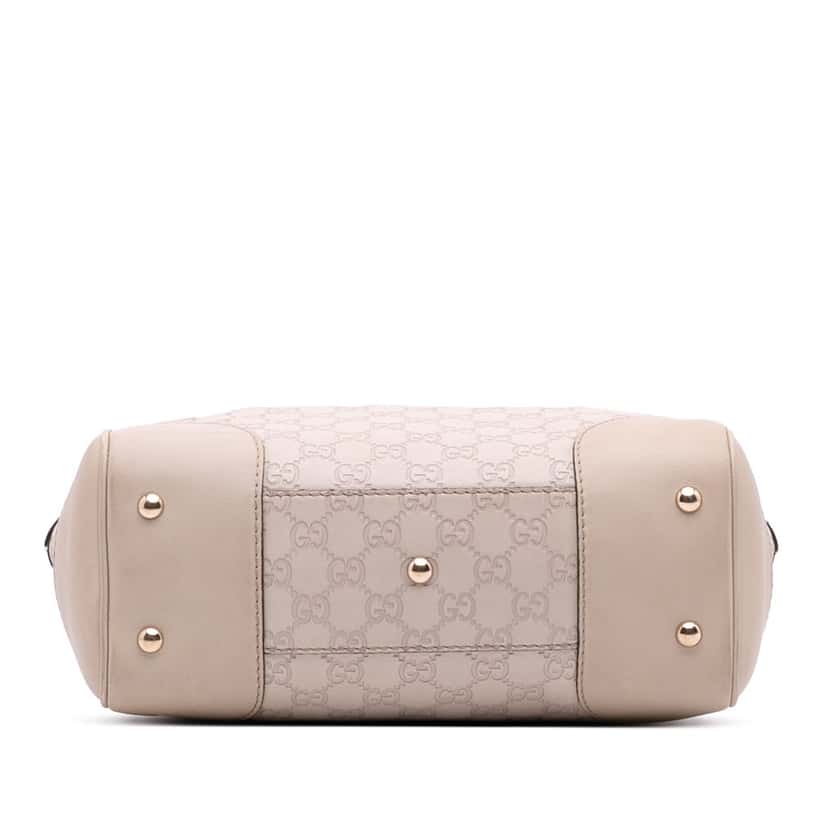 Gucci Guccissima Mayfair Tote Brown Leather Fair condition - Inside View