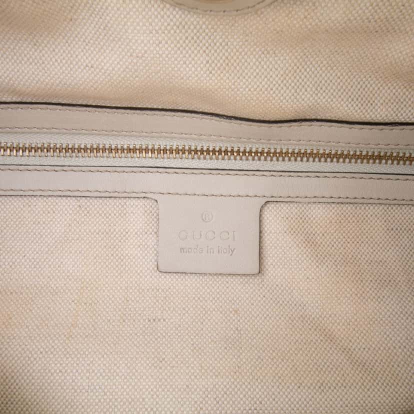 Gucci Guccissima Mayfair Tote Brown Leather Fair condition - Box View