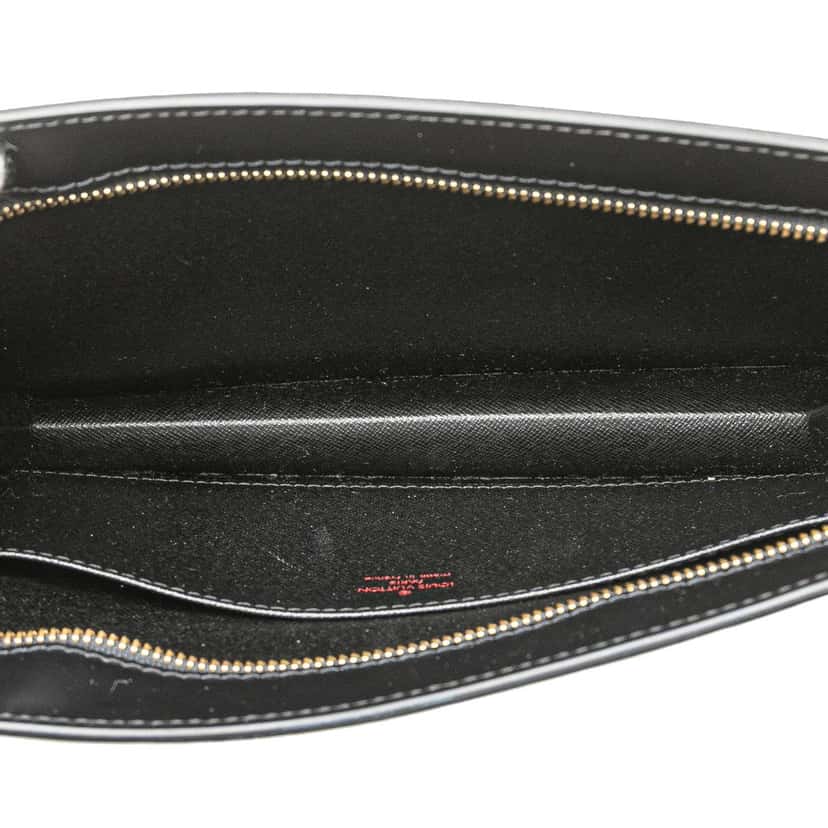 Louis Vuitton Epi Pochette Homme Black Leather Good condition - Model View