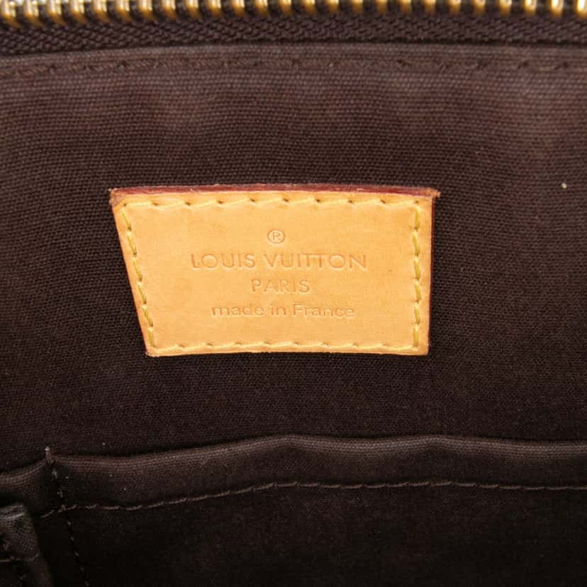 Louis Vuitton Monogram Vernis Bellevue PM Purple Leather Fair condition - Box View