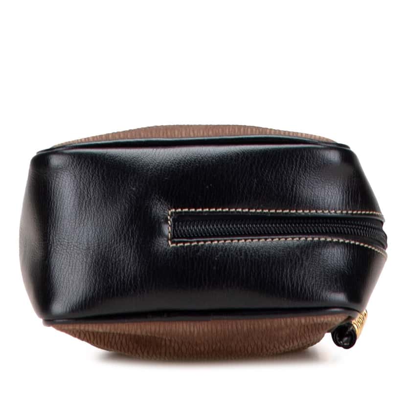 Loewe Leather Velasquez Twist Top Handle Bag Brown Leather Good condition - Inside View