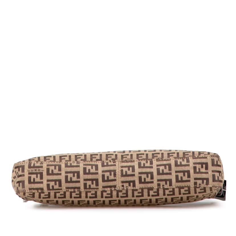 Fendi Zucchino Canvas Pochette Brown Canvas Good condition - Inside View
