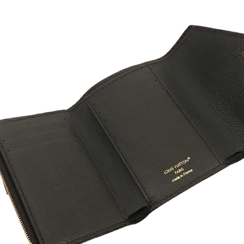 Louis Vuitton Monogram Empreinte Victorine Wallet Black Leather Good condition - Inside View