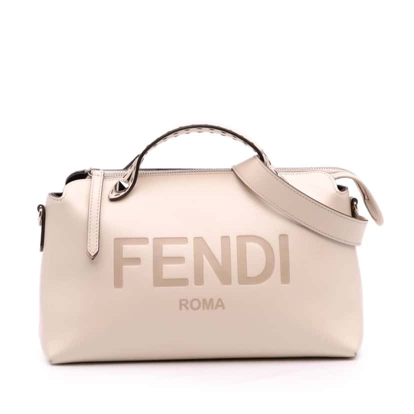 Fendi Medium Leather By The Way Satchel Brown Leather Good condition - Front View