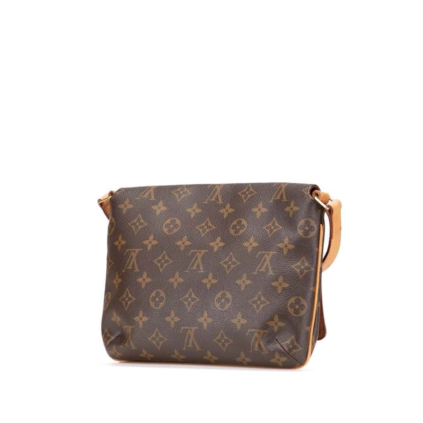 Louis Vuitton Monogram Musette Tango Long Strap Brown Canvas Good condition - Back View