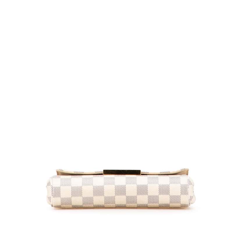 Louis Vuitton Damier Azur Favorite PM White Canvas Good condition - Inside View