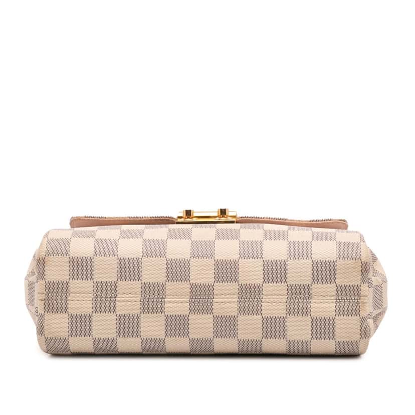 Louis Vuitton Damier Azur Croisette White Canvas Good condition - Inside View