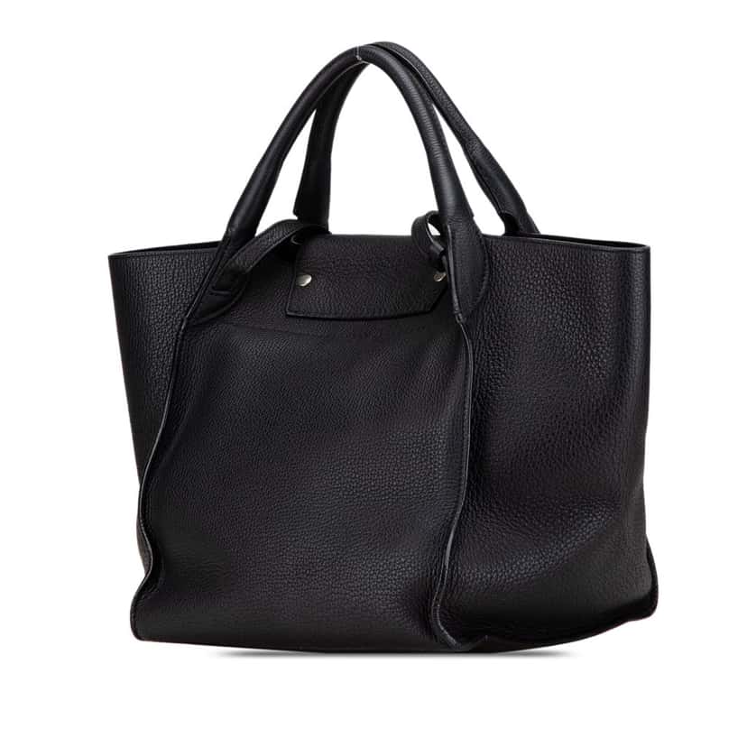 Celine Small Grained Calfskin Big Bag Black Leather Good condition - Back View