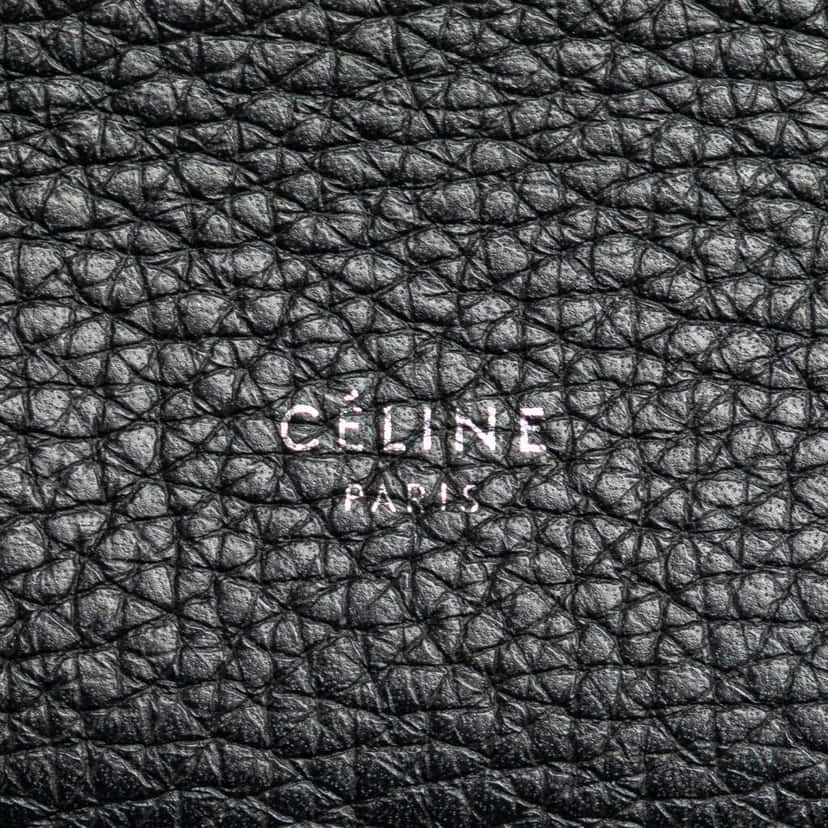 Celine Small Grained Calfskin Big Bag Black Leather Good condition - Box View