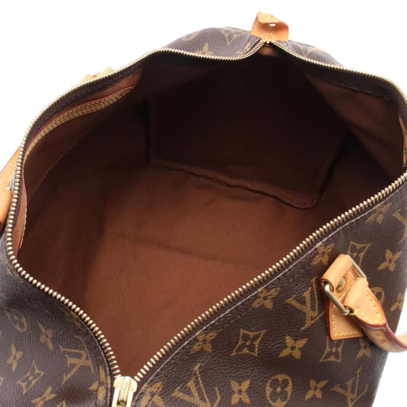 Louis Vuitton Monogram Speedy 40 Brown Canvas Good condition - Inside View