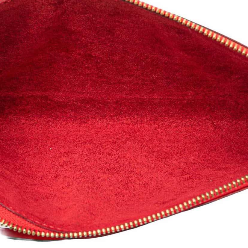 Louis Vuitton Epi Pochette Accessoires Red Leather Good condition - Model View