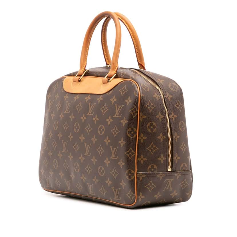 Louis Vuitton Monogram Deauville Brown Canvas Good condition - Back View
