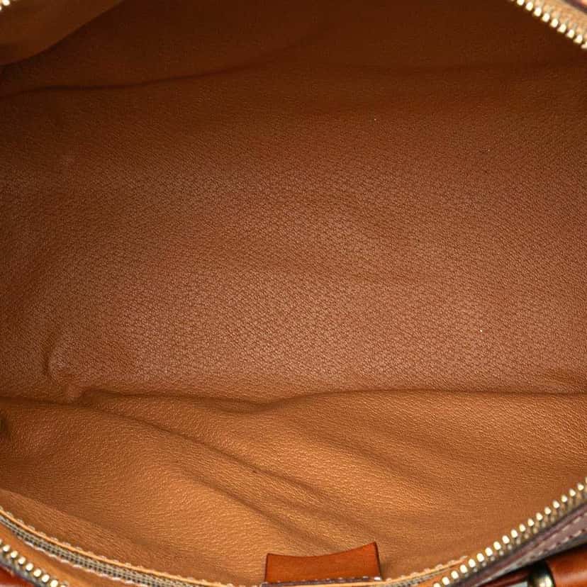Celine Macadam Coated Canvas Handbag Brown Canvas Good condition - Model View
