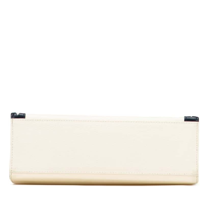 Yves Saint Laurent Leather Satchel White Leather Good condition - Inside View