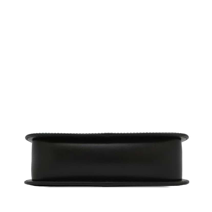 Valentino Calfskin Rockstud Flip Lock Crossbody Black Leather Good condition - Inside View