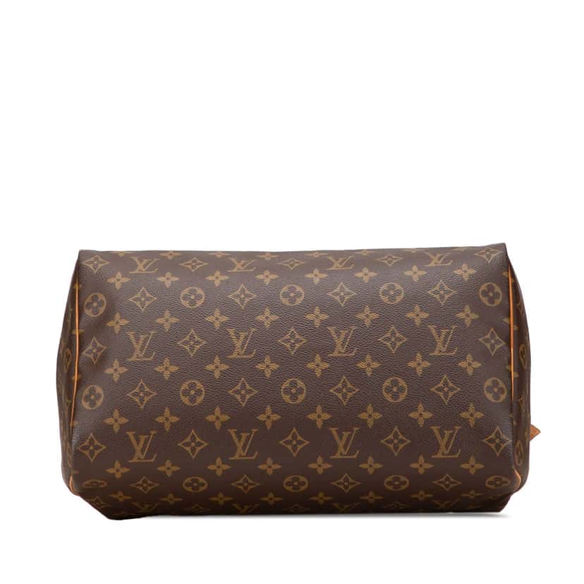Louis Vuitton Monogram Speedy 35 Brown Canvas Good condition - Inside View