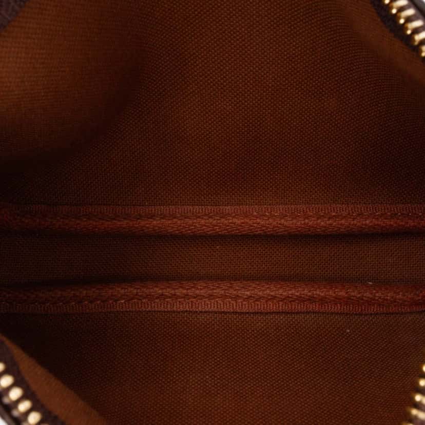 Louis Vuitton Monogram Mini Pochette Accessoires Brown Canvas Good condition - Model View