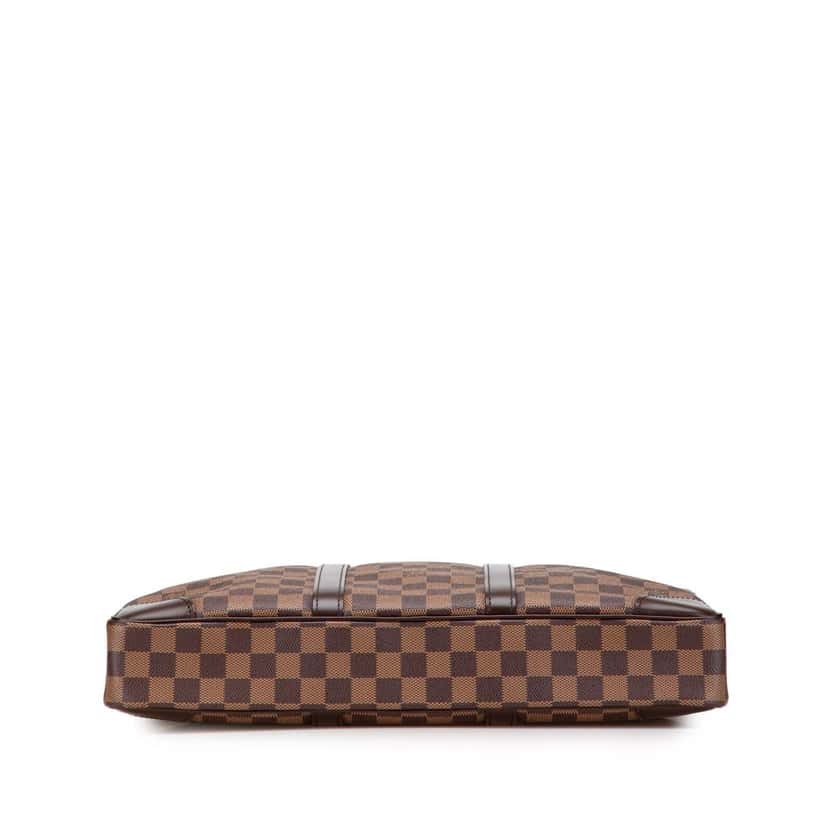 Louis Vuitton Damier Ebene Porte Documents Voyage PM Brown Canvas Good condition - Inside View