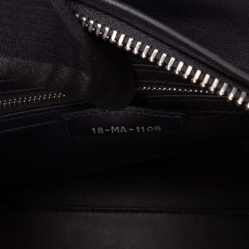 Dior Medium Calfskin Paradise Lady Dior Black Leather Good condition - Box View