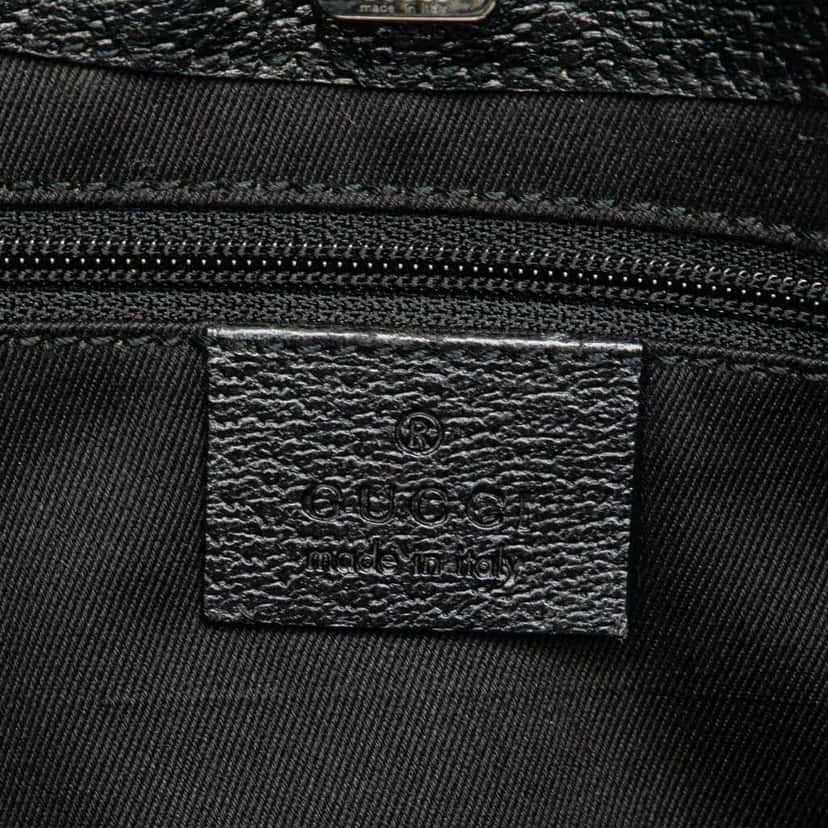 Gucci GG Canvas Tote Black Canvas Good condition - Box View