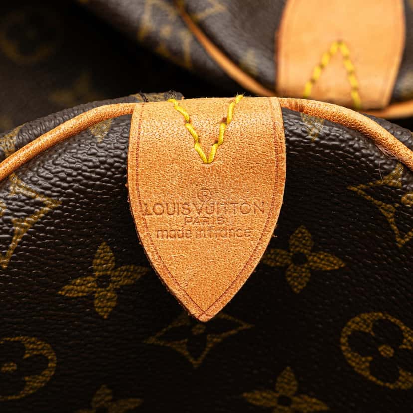 Louis Vuitton Monogram Keepall 55 Brown Canvas Fair condition - Box View