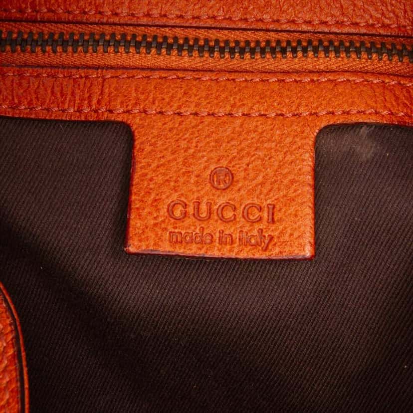 Gucci GG Canvas Nailhead Drawstring Hobo Brown Canvas Good condition - Box View
