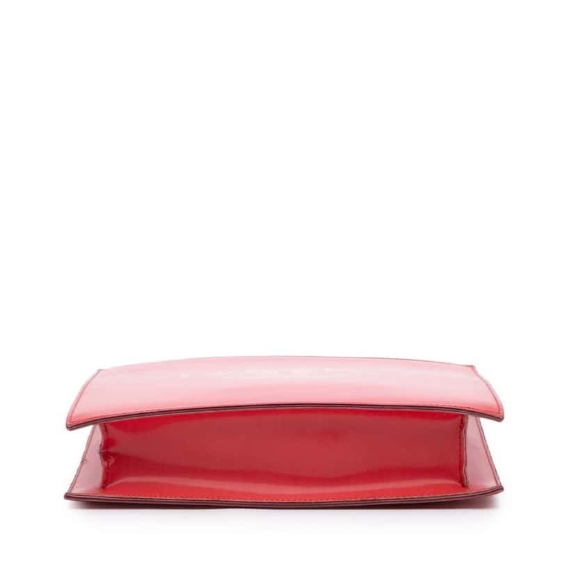 Chanel Vinyl Hologram CC Shoulder Bag Red Very good condition - Inside View