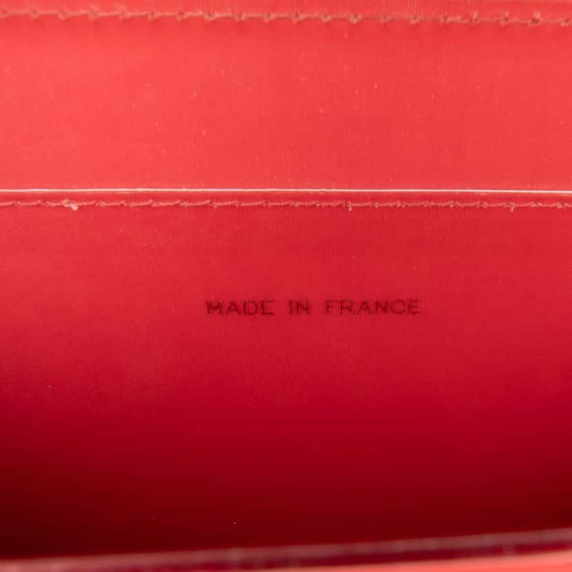 Chanel Vinyl Hologram CC Shoulder Bag Red Very good condition - Box View