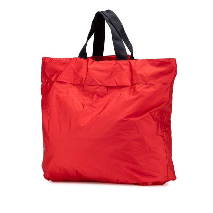 Prada Tessuto Tote Red Good condition - Back View