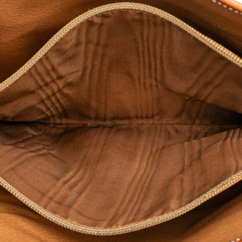 Celine Macadam Coated Canvas Tote Brown Canvas Good condition - Model View