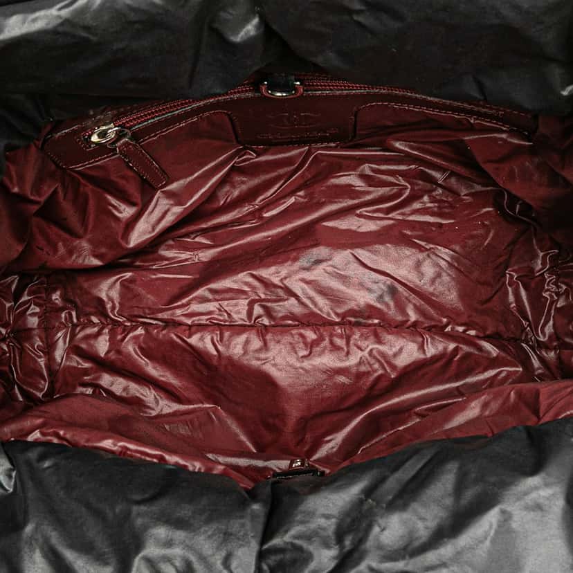 Chanel Small Quilted Nylon Coco Cocoon Tote Black Good condition - Model View