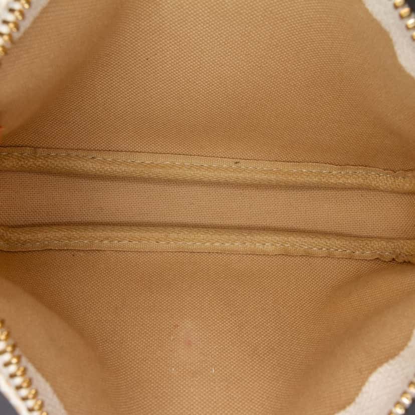 Louis Vuitton Damier Azur Mini Pochette Accessoires White Canvas Good condition - Model View