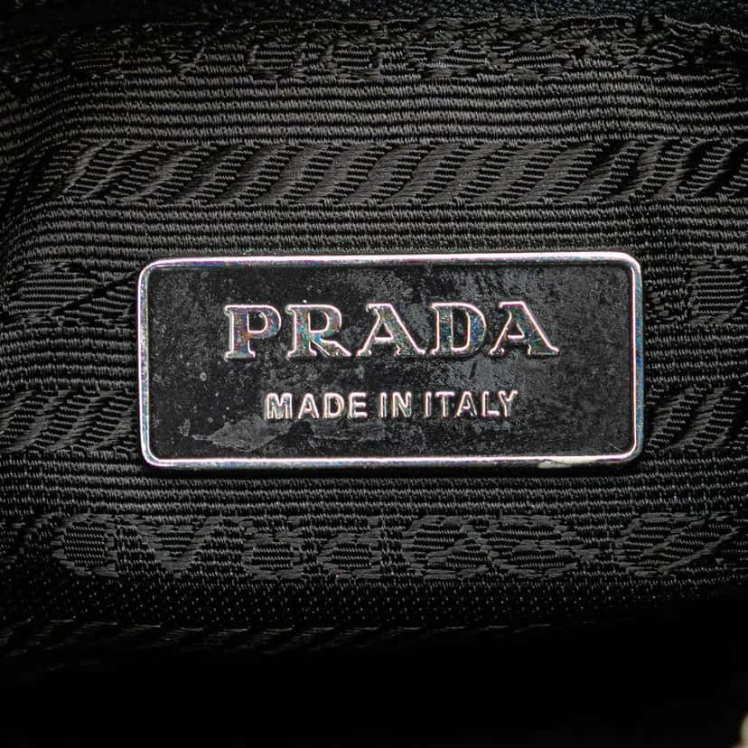 Prada Vitello Drive Shoulder Bag Purple Leather Good condition - Box View