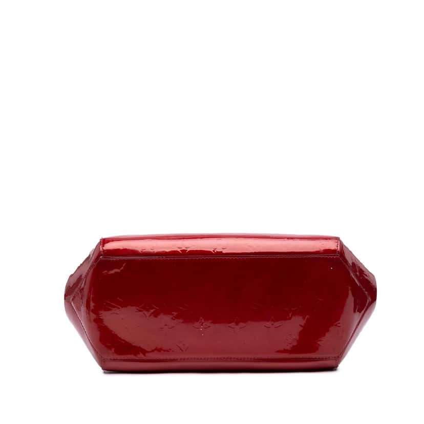 Louis Vuitton Monogram Vernis Sherwood GM Red Leather Good condition - Inside View