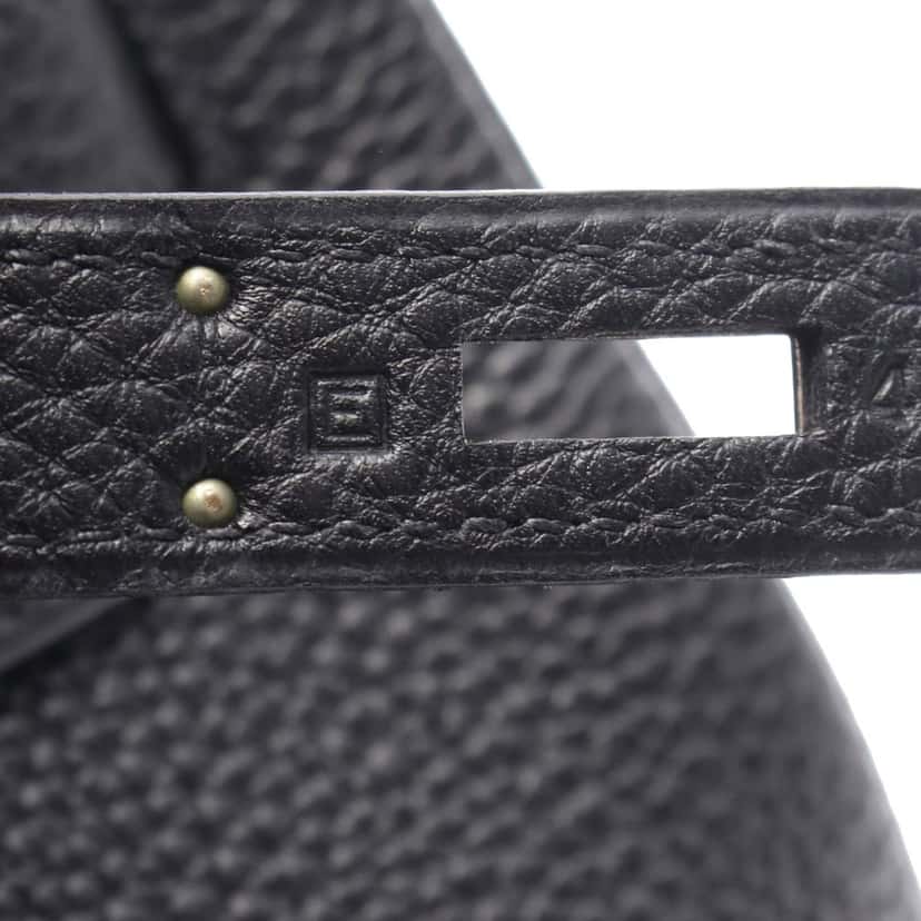 Hermès Togo Birkin Retourne 35 Black Leather Good condition - Box View