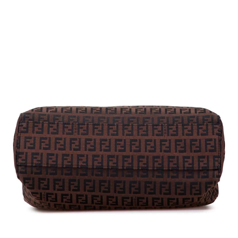 Fendi Zucchino Canvas Tote Brown Canvas Good condition - Inside View