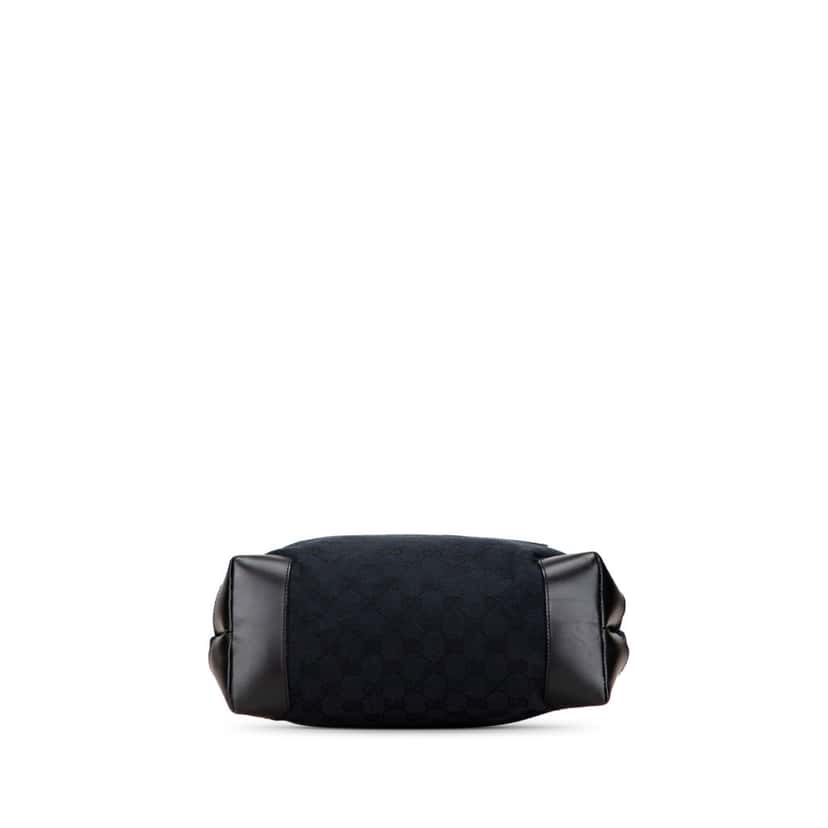 Gucci GG Canvas Web Tote Black Canvas Good condition - Inside View