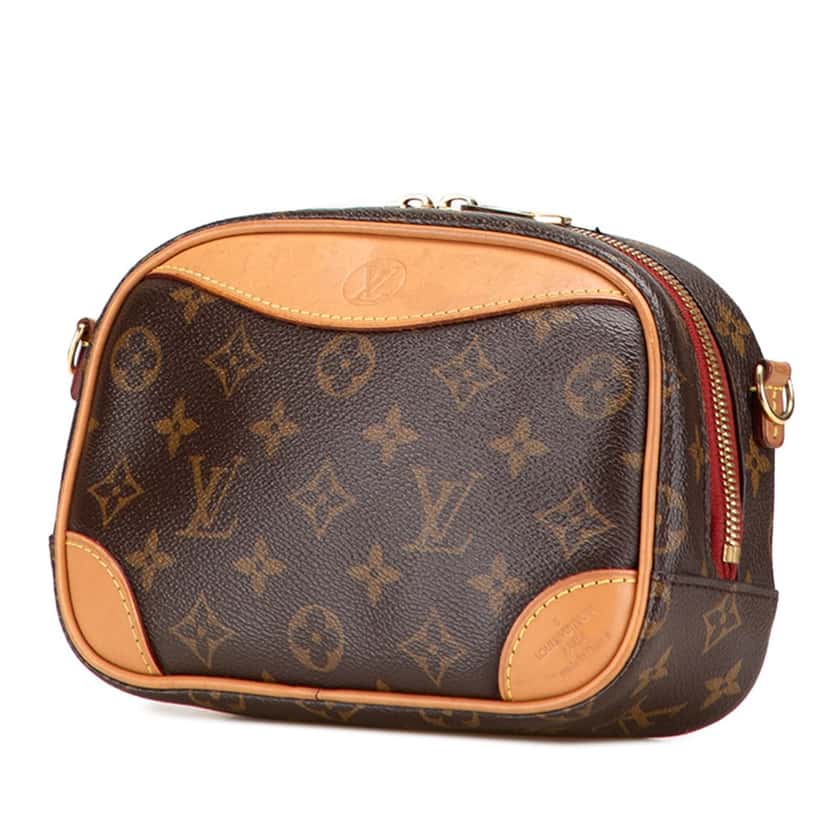 Louis Vuitton Monogram Mini Deauville Brown Canvas Good condition - Back View