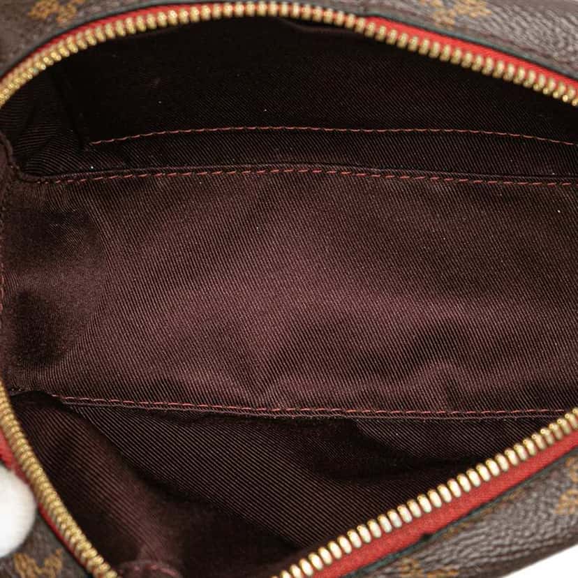 Louis Vuitton Monogram Mini Deauville Brown Canvas Good condition - Model View