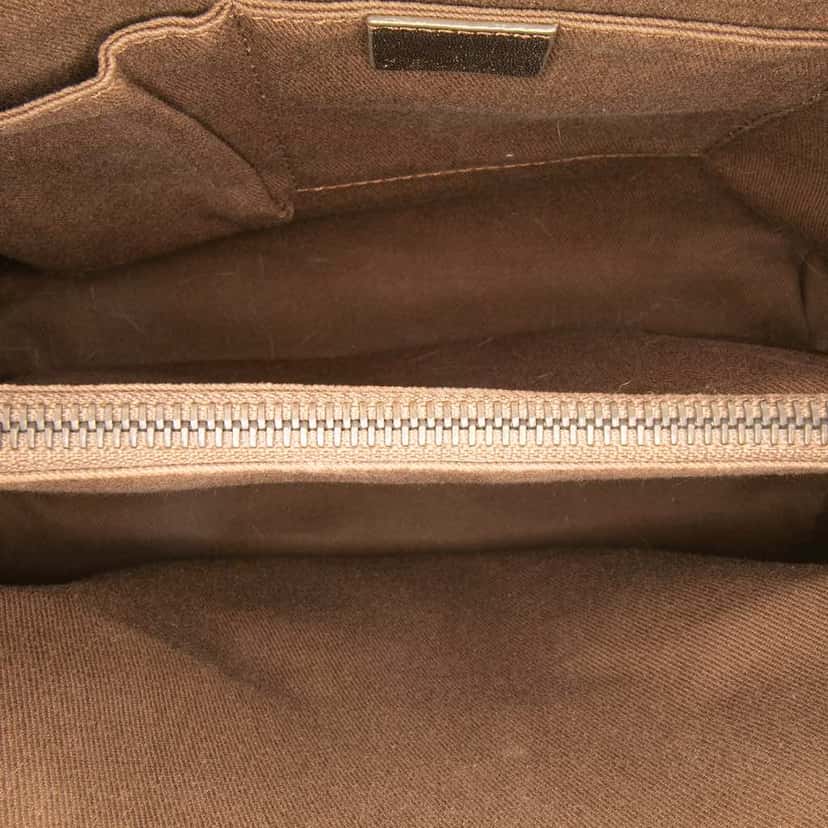 Celine C Macadam Canvas Tote Brown Canvas Good condition - Model View