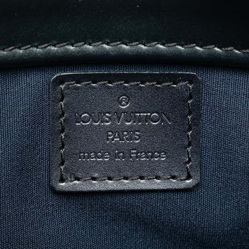 Louis Vuitton Monogram Mat Fowler Blue Leather Good condition - Box View